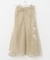 ドットフロッキーフレアスカート