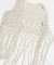 マクラメ編みハンドニットベスト