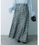ハクプリントフレアスカート