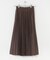 フェイクスウェードプリーツスカート