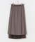 フェイクスウェードプリーツスカート