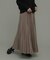 フェイクスウェードプリーツスカート