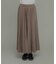 フェイクスウェードプリーツスカート
