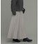 フェイクスウェードプリーツスカート