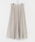 フェイクスウェードプリーツスカート