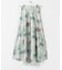 ボカシプリントロングスカート