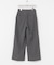 ウールブレンドワイドストレートパンツ