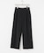 ウールブレンドワイドストレートパンツ
