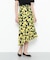 ボタニカルイレギュラーヘムスカート∴