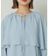 フリルケープブラウス