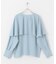 フリルケープブラウス