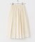 オーガンジープリーツスカート
