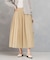 オーガンジープリーツスカート