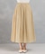 オーガンジープリーツスカート