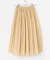 オーガンジープリーツスカート
