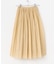 オーガンジープリーツスカート