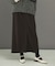 ウール混ブークレストレートスカート