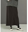ウール混ブークレストレートスカート