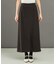 ウール混ブークレストレートスカート