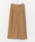 ウール混ブークレストレートスカート