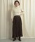アニマルワッシャープリーツスカート