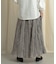 アニマルワッシャープリーツスカート