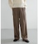 new basic　WOOL TWILL SLACKS PANTS