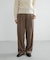 new basic　WOOL TWILL SLACKS PANTS