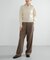 new basic　WOOL TWILL SLACKS PANTS