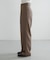 new basic　WOOL TWILL SLACKS PANTS