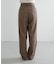 new basic　WOOL TWILL SLACKS PANTS