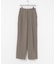 new basic　WOOL TWILL SLACKS PANTS