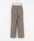 new basic　WOOL TWILL SLACKS PANTS