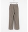 new basic　WOOL TWILL SLACKS PANTS