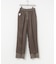 new basic　WOOL TWILL SLACKS PANTS