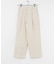 『3サイズ展開』new basic　リネンハイウエストパンツ