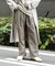 アソートベルテッドストレートパンツ