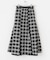 リバーシブルチェックスカート