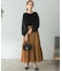 切替ボリュームスカート