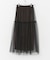 F by ROSSO　ラメチュールティアードスカート