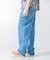 デニムワイドストレートパンツ