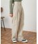 ハイウエストタックパンツ
