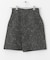 ツィードバミューダパンツ