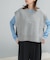 ADAWASｘEZ　CASHMERE-BLEND VEST