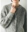 ブラッシュシャギーニットカーディガン
