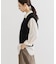 ウールカシミヤVネックニットベスト