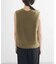 FOX／CASHMEREクルーネックベスト
