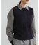 FOX／CASHMEREクルーネックベスト