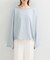 オフショルライトスウェット