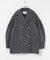 GANNI　Peacoat Wool Midi Coat